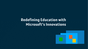 Read more about the article How Microsoft’s Innovations are Redefining Education for Tomorrow’s Classrooms